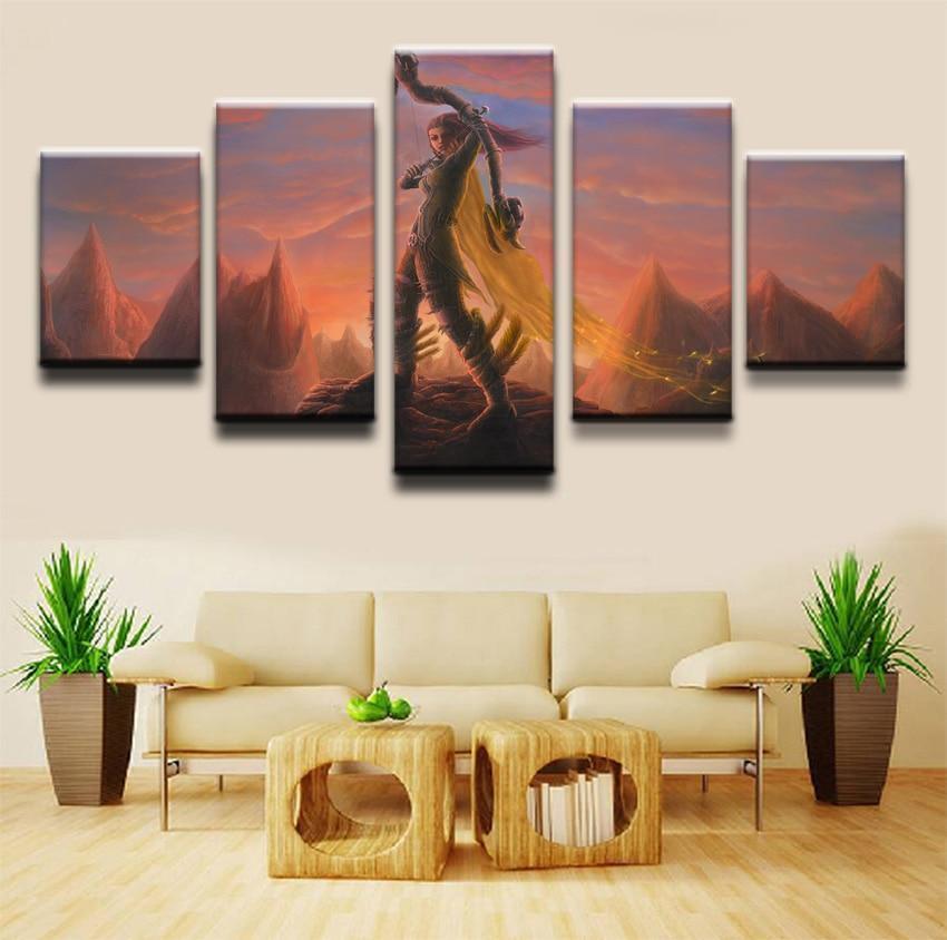 DOTA 2 Windranger Gaming Canvas Wall Art