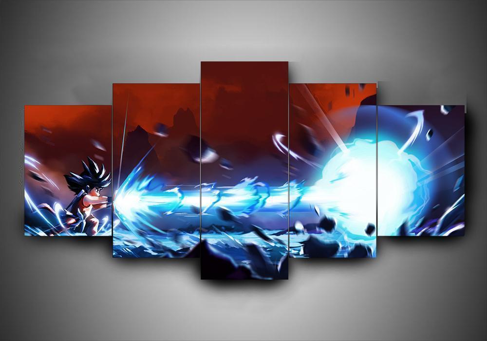 Dragon Ball Goku Kid Anime Canvas Wall Art