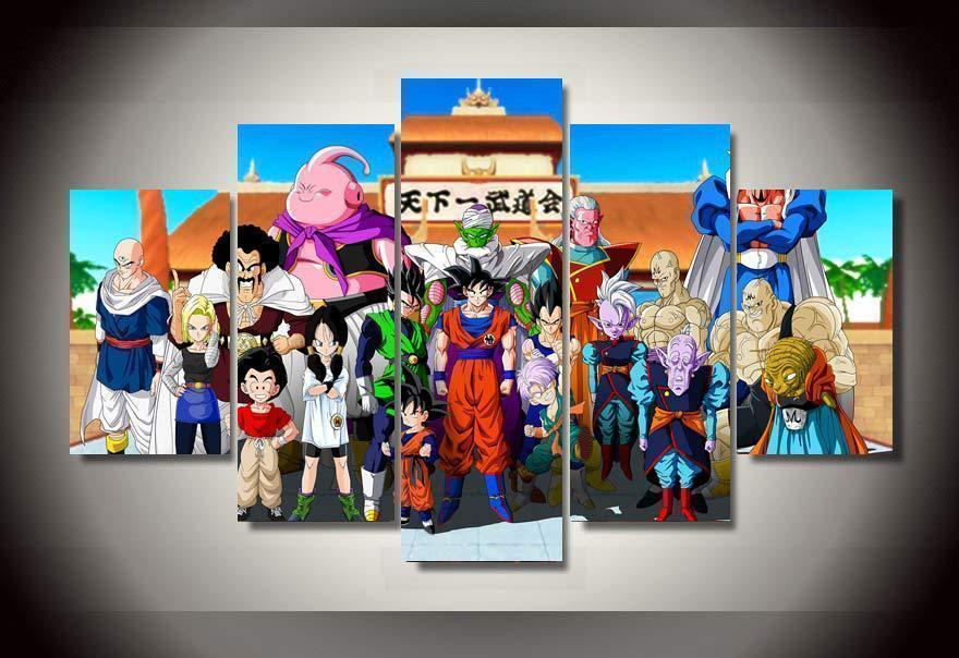 Dragon Ball Z 2 Anime Canvas Wall Art