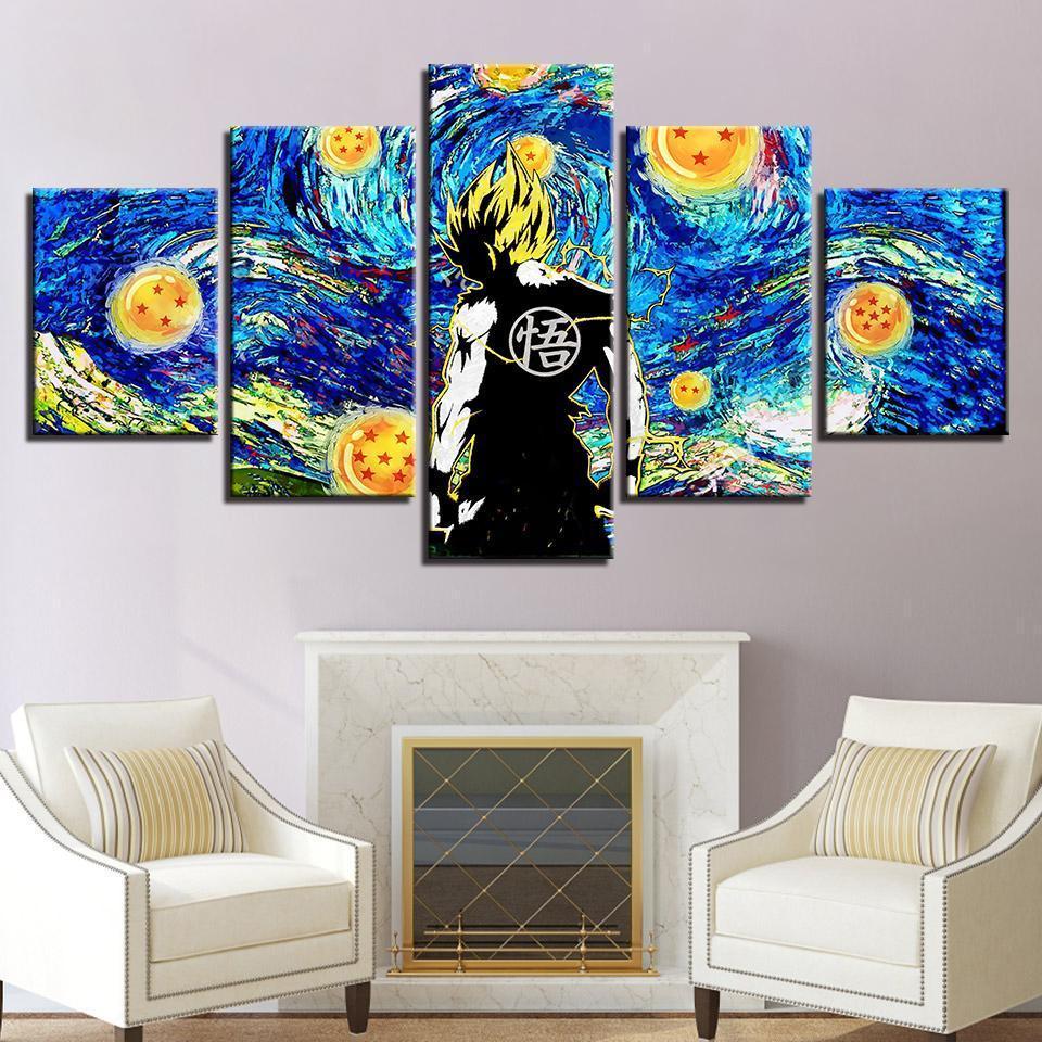 Dragon Ball Z Anime Canvas Wall Art