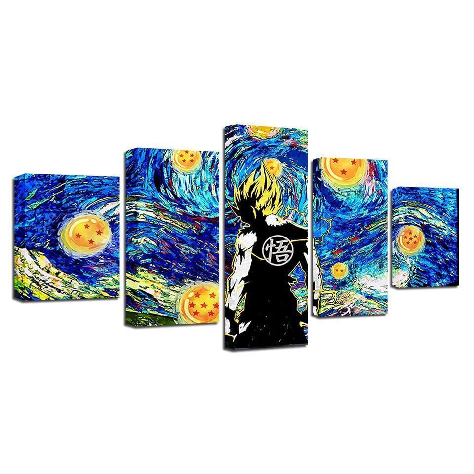 Dragon Ball Z Anime Canvas Wall Art