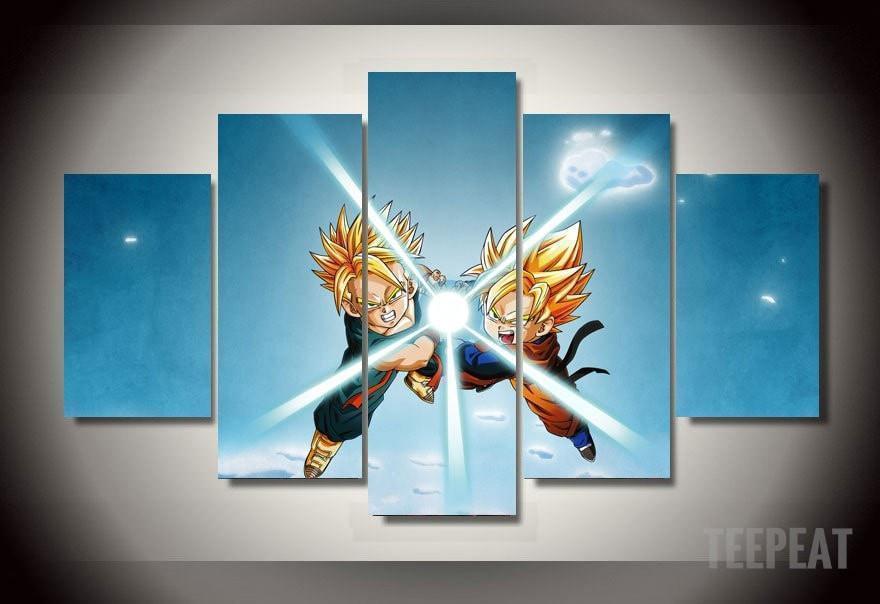 Dragon Ball Z Gohan And Trunks Anime Canvas Wall Art