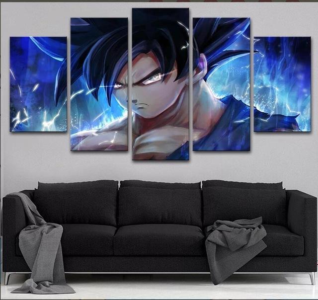 Dragon Ball Z Goku Anime Canvas Wall Art