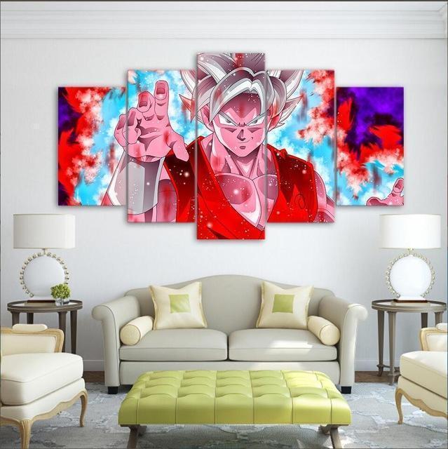 Dragon Ball Z Goku Super Anime Canvas Wall Art