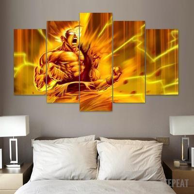 Dragon Ball Z "Goku Super Saiyan" Anime Canvas Wall Art