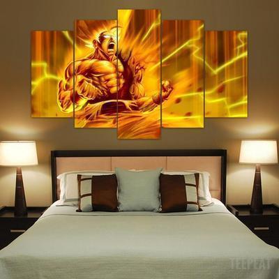 Dragon Ball Z "Goku Super Saiyan" Anime Canvas Wall Art