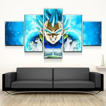 Dragon Ball Z: Vegeta Dragon Ball Super Anime Canvas Wall Art