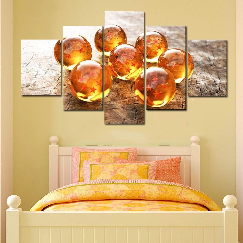 Dragon Balls Movie Canvas Wall Art
