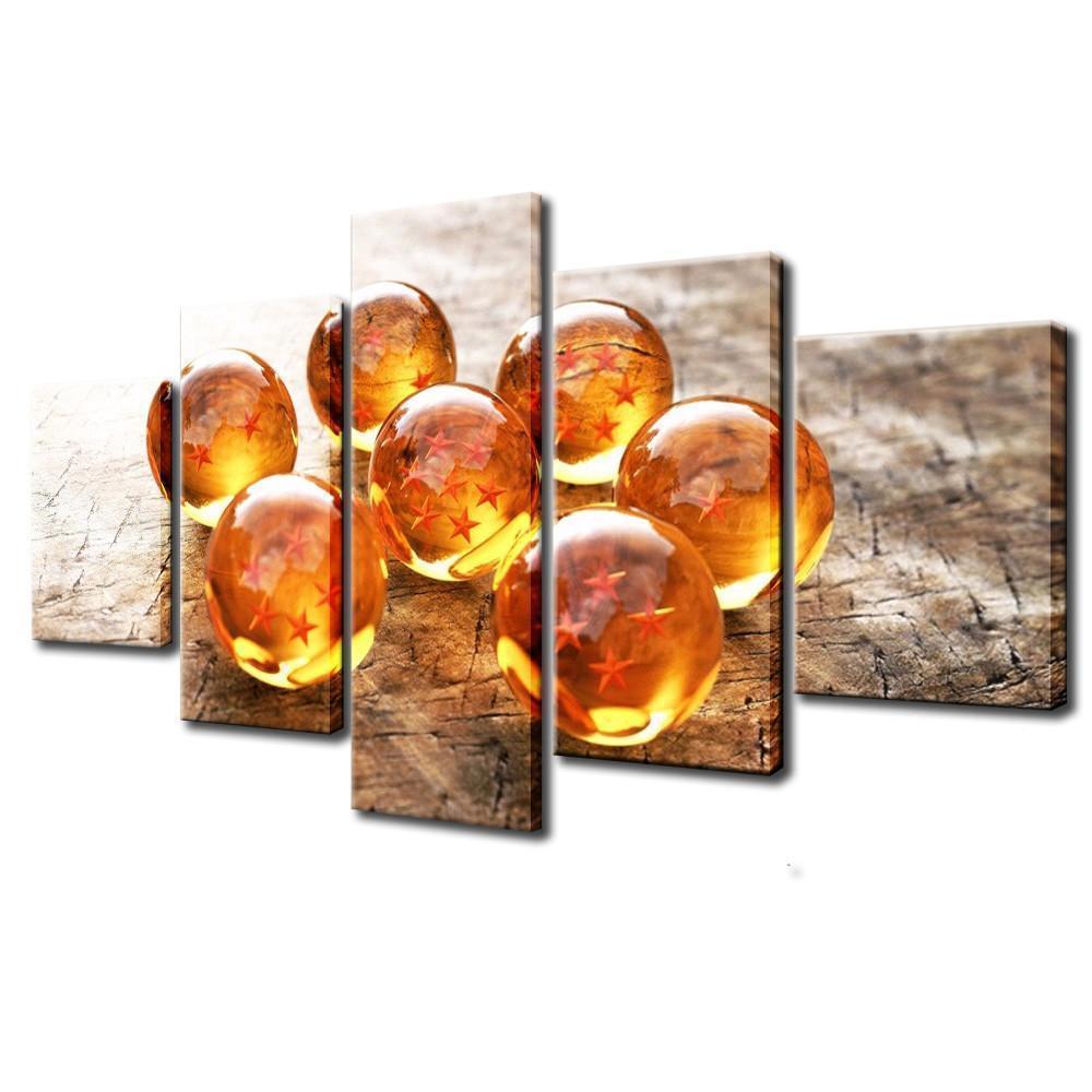 Dragon Balls Movie Canvas Wall Art