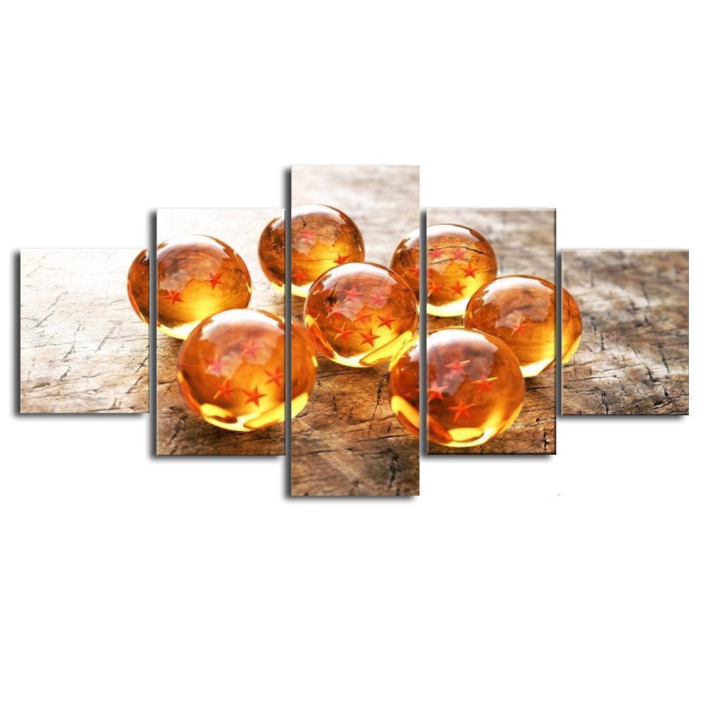 Dragon Balls Movie Canvas Wall Art