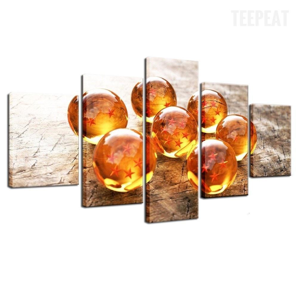 Dragon Balls Movie Canvas Wall Art