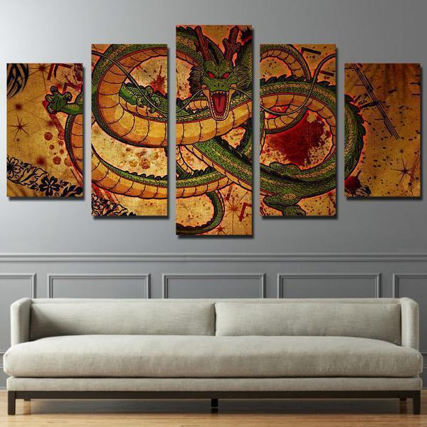 Dragon Serpent Ball Anime Canvas Wall Art