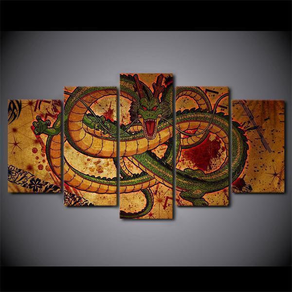 Dragon Serpent Ball Anime Canvas Wall Art
