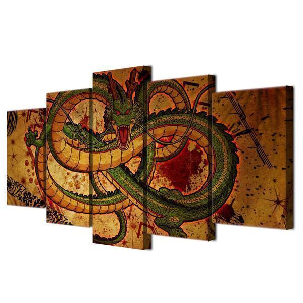 Dragon Serpent Ball Anime Canvas Wall Art