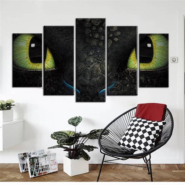 Dragon Wall Animal Canvas Wall Art