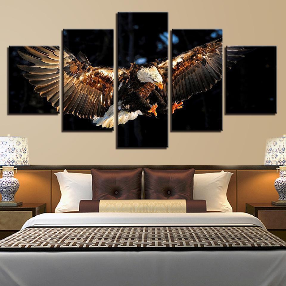 Eagle Animal Canvas Wall Art