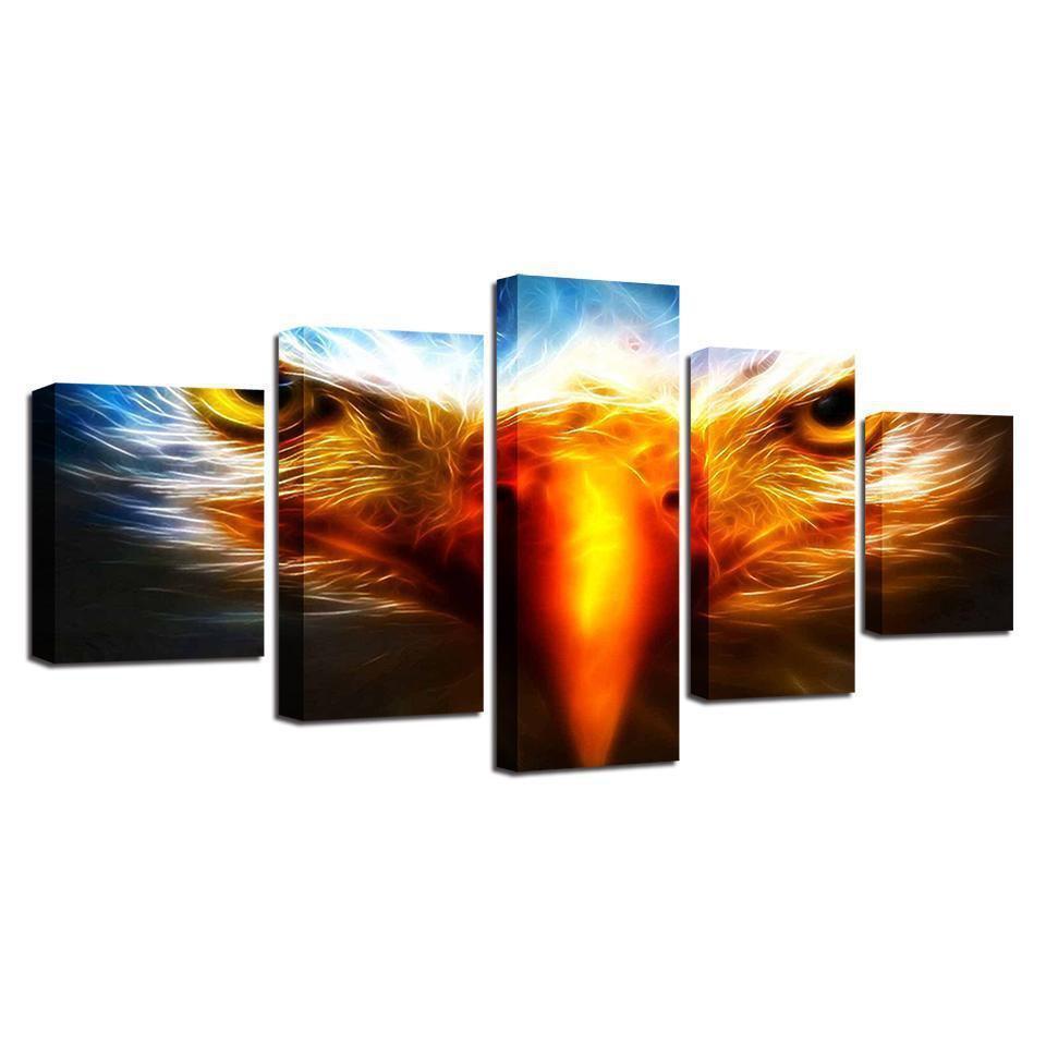 Eagle Eye Animal Canvas Wall Art