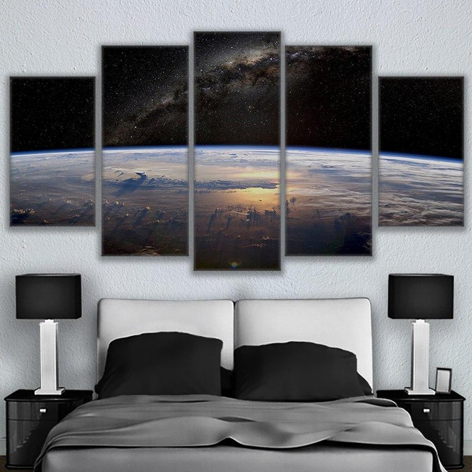 Earth Surface Canvas Wall Art