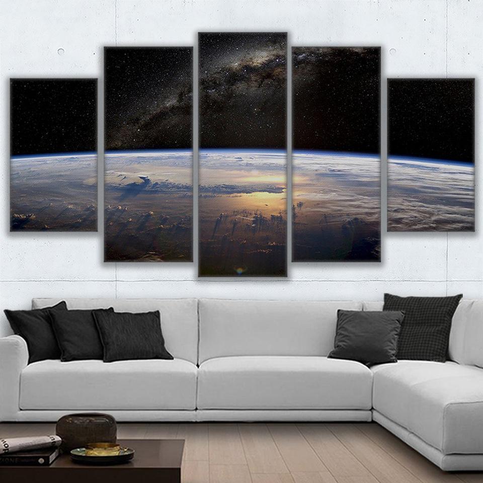 Earth Surface Canvas Wall Art