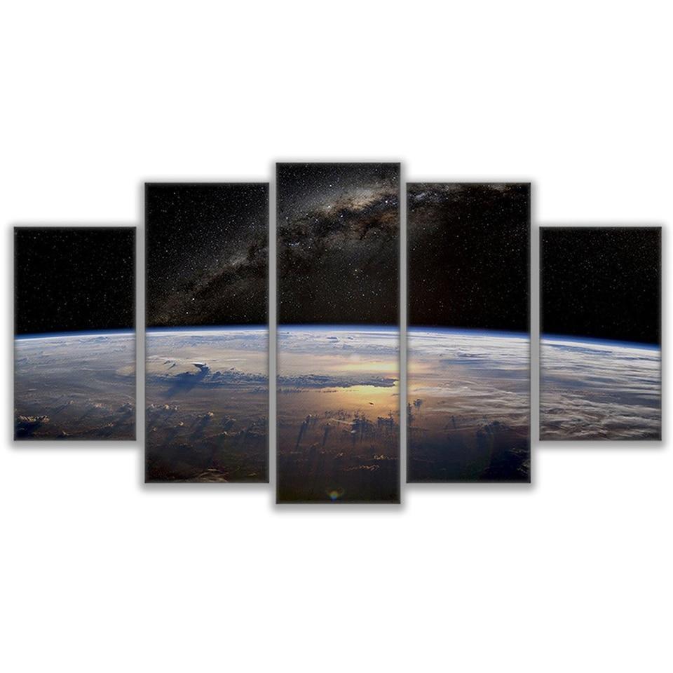 Earth Surface Canvas Wall Art