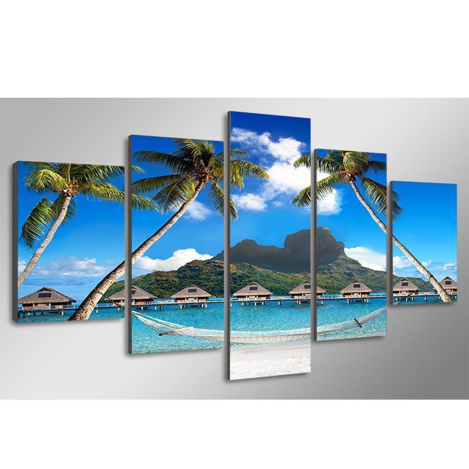 Eascape Surf Sand Beach Nature Canvas Wall Art