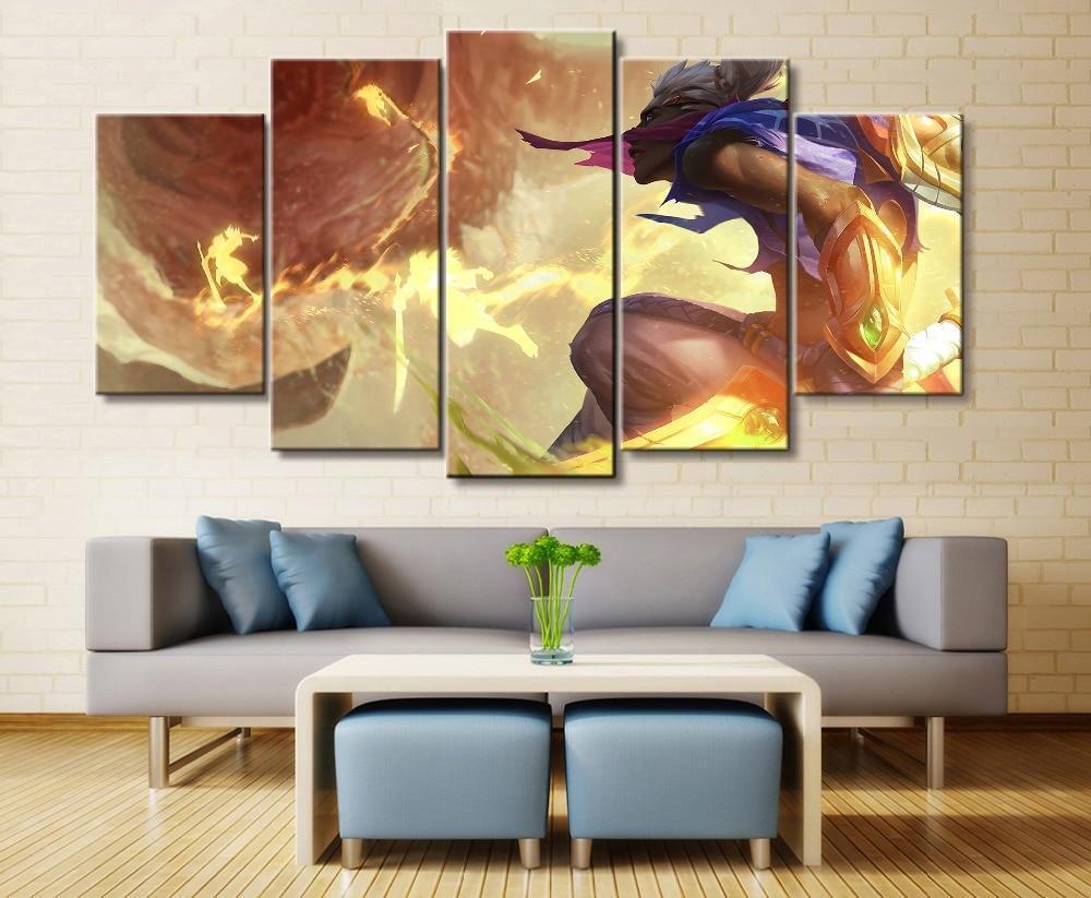 LOL League Of Legends Ekko 2 Gaming Canvas Wall Art