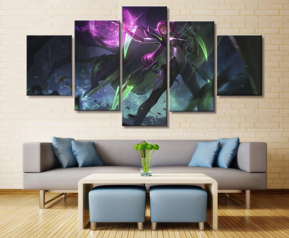 LOL League Of Legends Elise Gaming Canvas Wall Art