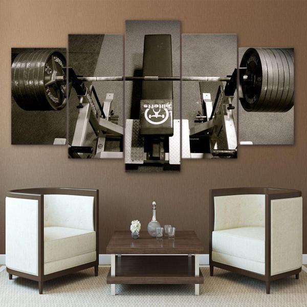 Equipment II Workout &amp;amp; Fitness Canvas Wall Art