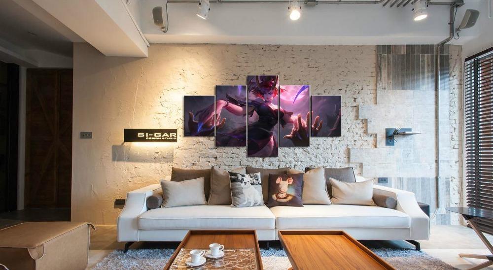 LOL League Of Legends Evelynn 2 Gaming Canvas Wall Art