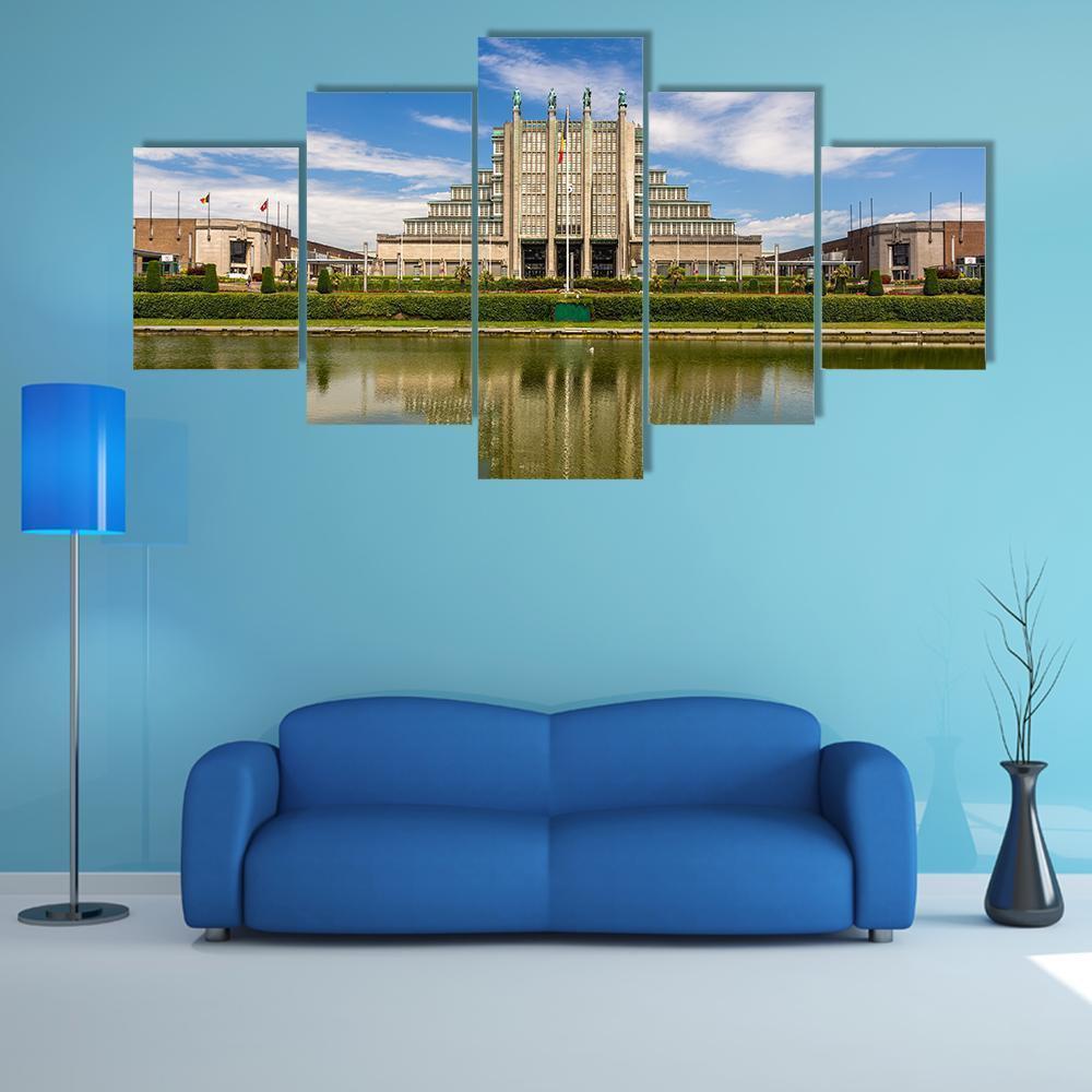 Exhibition Halls In Brussels Expo Nature Canvas Wall Art