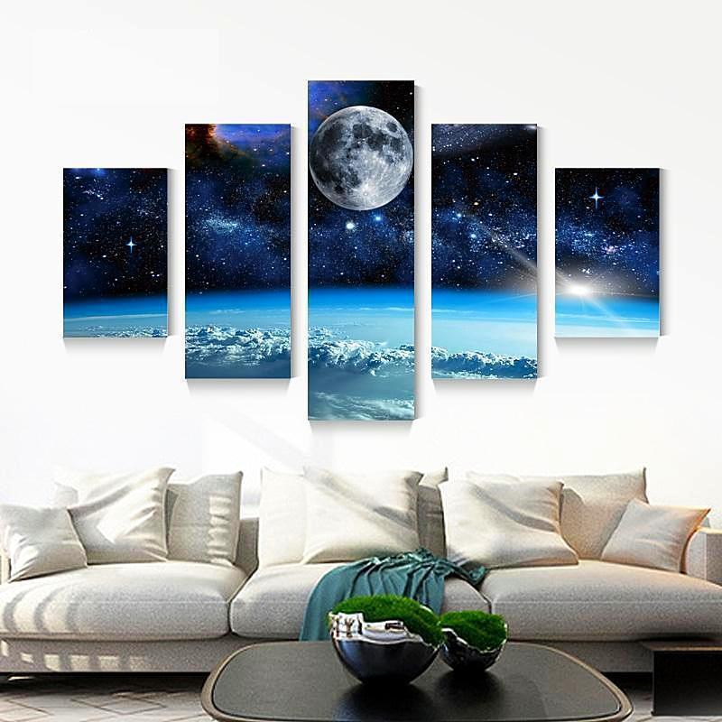 Eye On The Sky Space Universe Canvas Wall Art (no Frame)