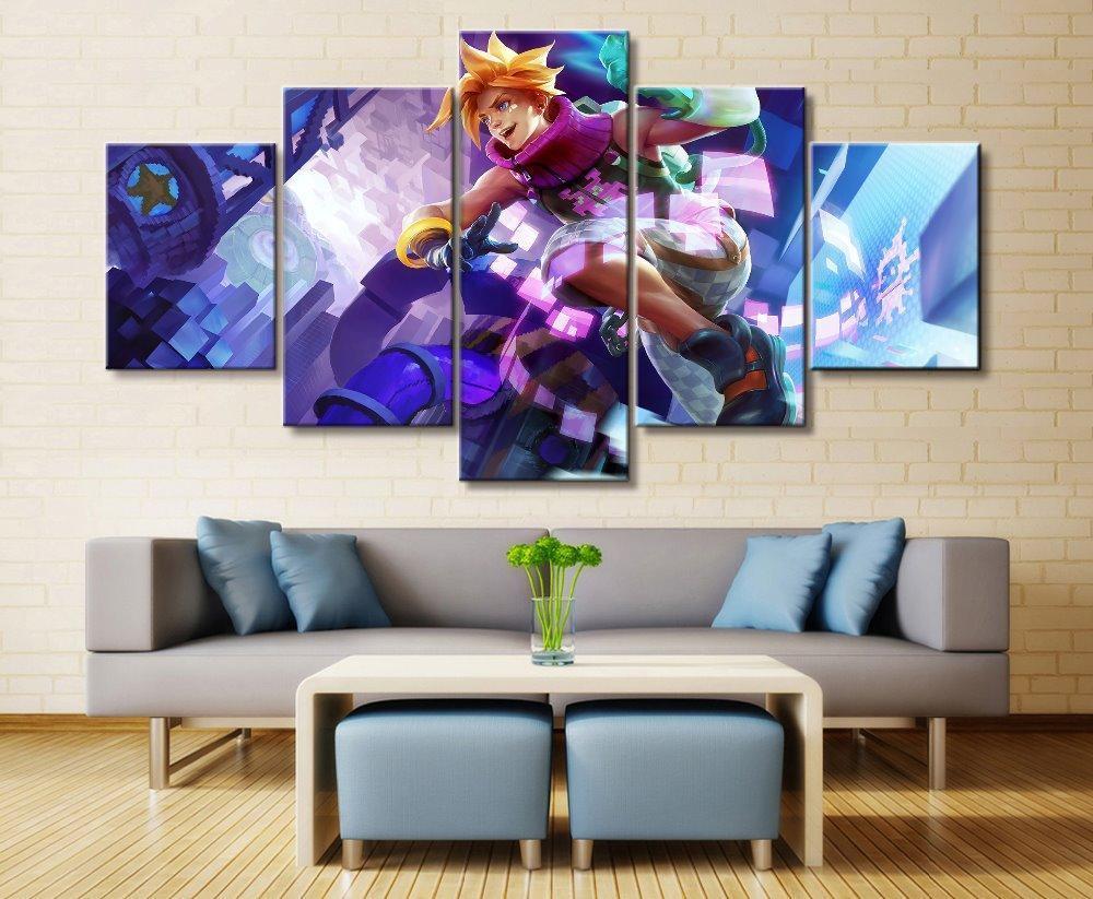 LOL League Of Legends Ezreal 2 Gaming Canvas Wall Art
