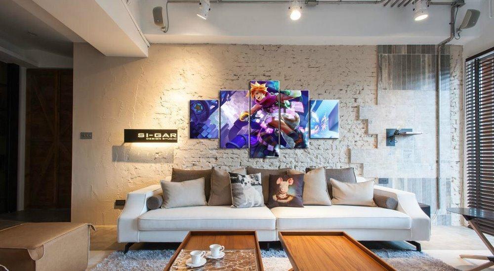 LOL League Of Legends Ezreal 2 Gaming Canvas Wall Art