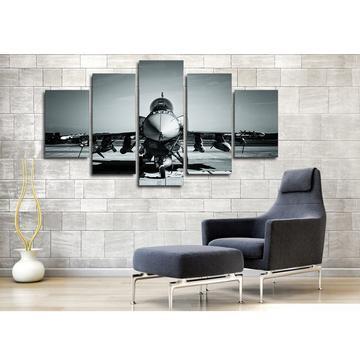F16 Fighting Falcon Airplane Canvas Wall Art