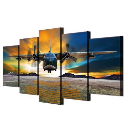 Fairchild C-123 Provider Aircraft Canvas Wall Art
