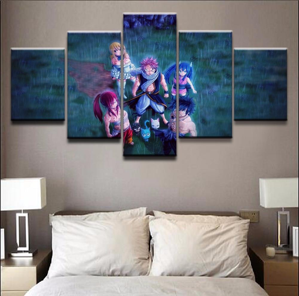 Fairy Tail Characters 1 Anime Canvas Wall Art