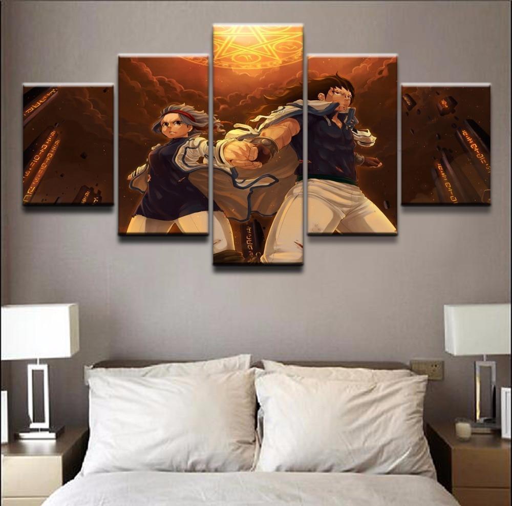 Fairy Tail Gajeel And Levy 1 Anime Canvas Wall Art