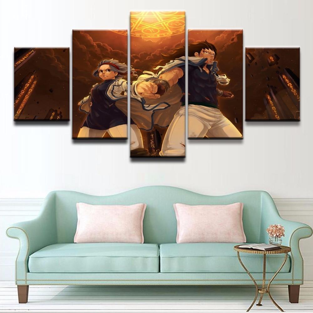 Fairy Tail Gajeel And Levy 1 Anime Canvas Wall Art