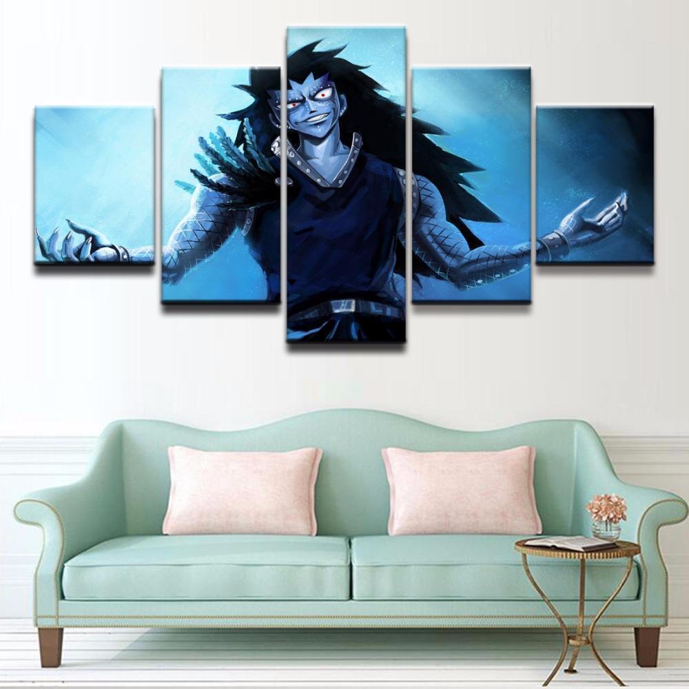 Fairy Tail Gajeel Redfox 2 Anime Canvas Wall Art