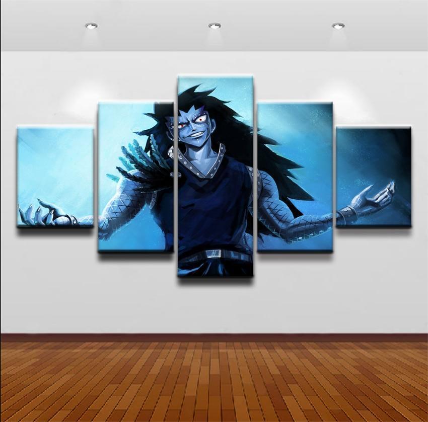 Fairy Tail Gajeel Redfox 2 Anime Canvas Wall Art