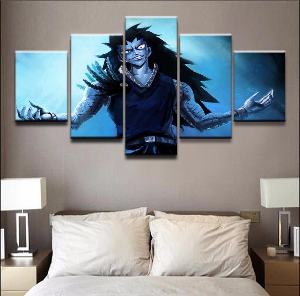 Fairy Tail Gajeel Redfox 2 Anime Canvas Wall Art