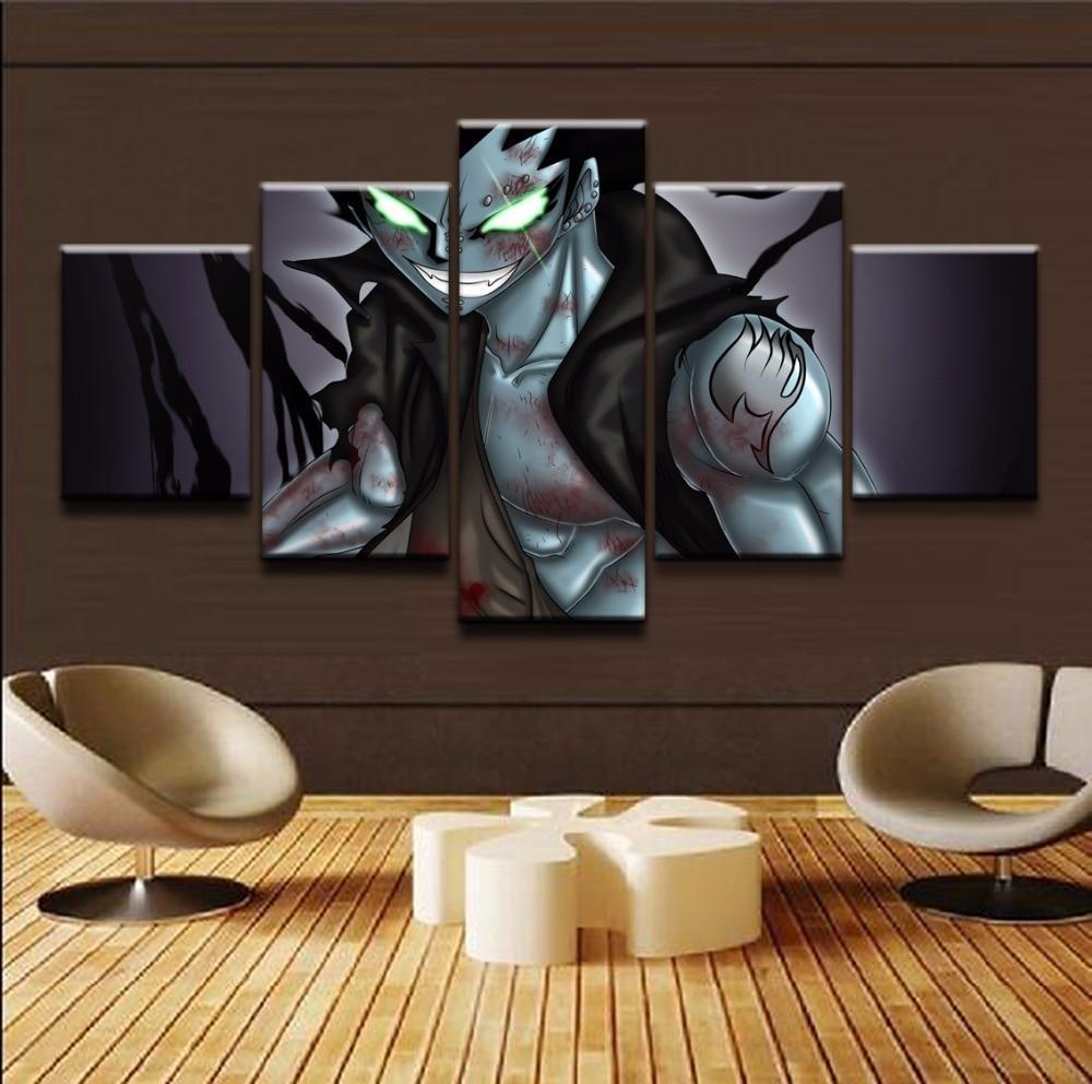 Fairy Tail Gajeel Redfox 3 Anime Canvas Wall Art