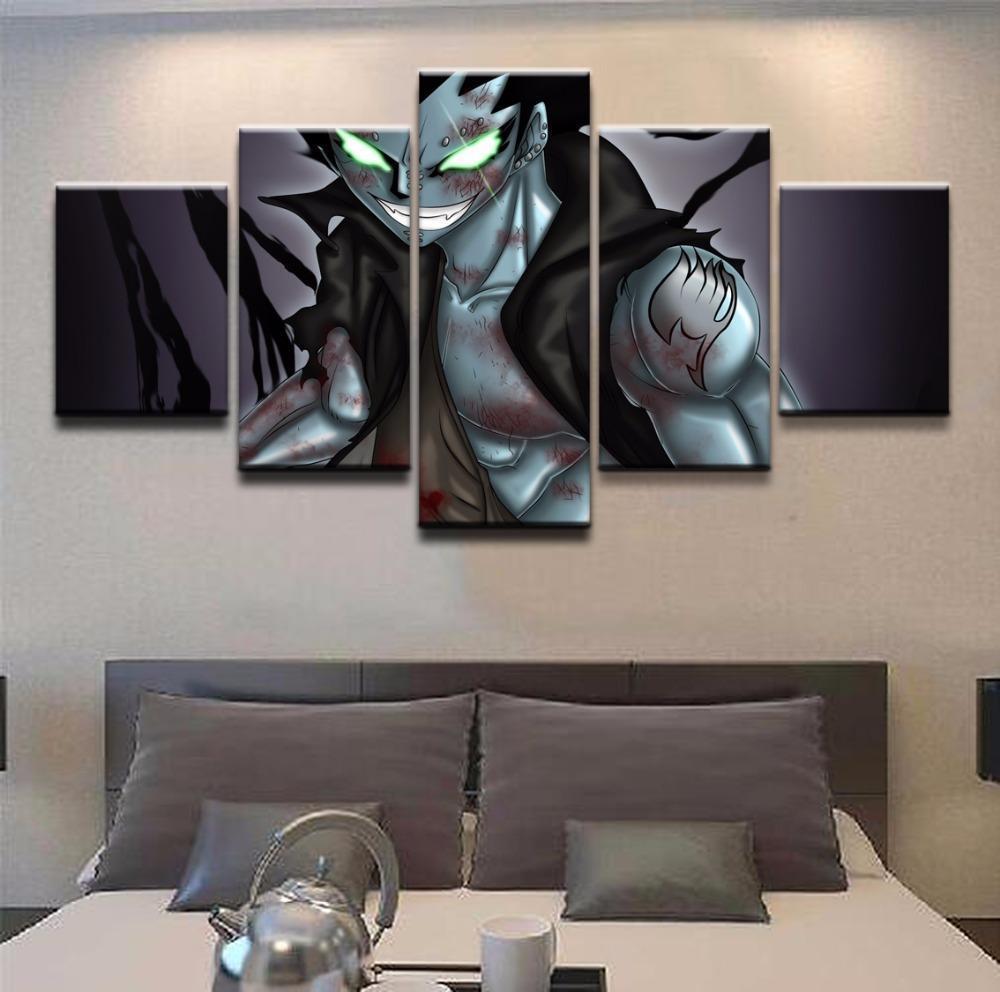 Fairy Tail Gajeel Redfox 3 Anime Canvas Wall Art