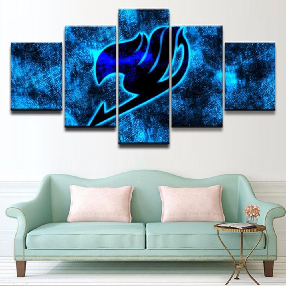 Fairy Tail Logo 1 Anime Canvas Wall Art