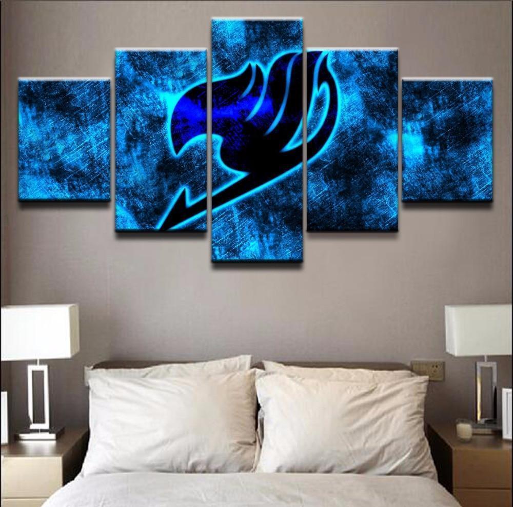 Fairy Tail Logo 1 Anime Canvas Wall Art