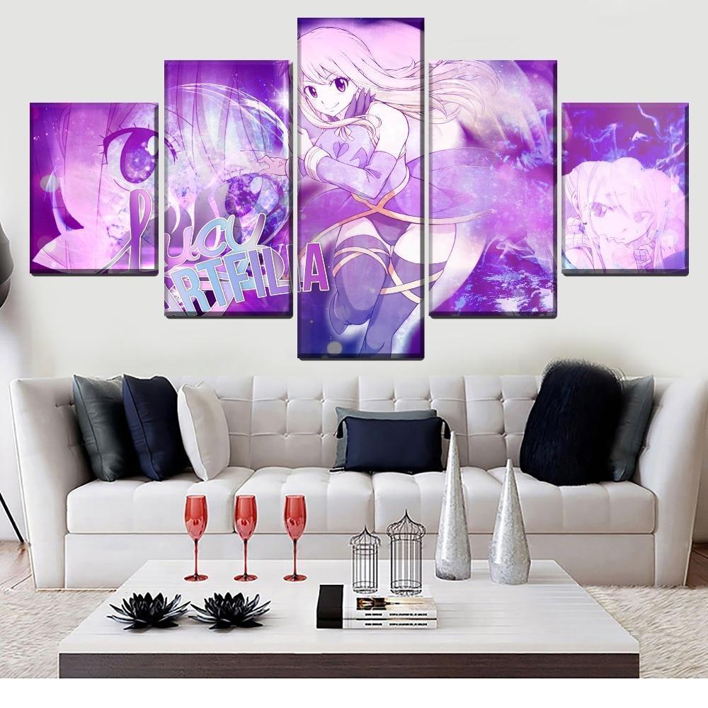 Fairy Tail Lucy Heartfilia 1 Anime Canvas Wall Art