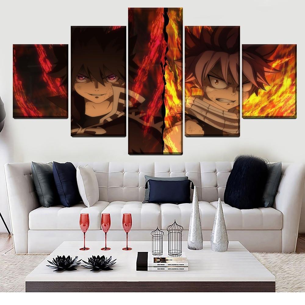 Fairy Tail Natsu And Zeref 1 Anime Canvas Wall Art