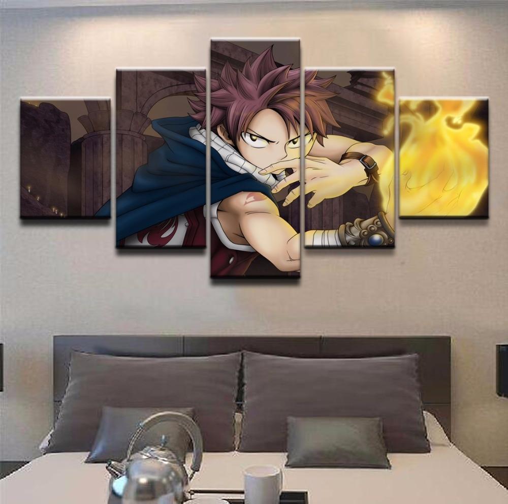 Fairy Tail Natsu Dragneel 1 Anime Canvas Wall Art