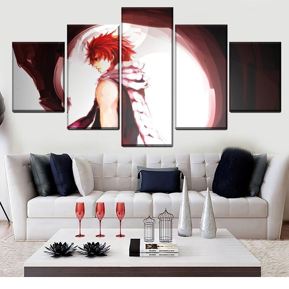 Fairy Tail Natsu Dragneel 7 Anime Canvas Wall Art