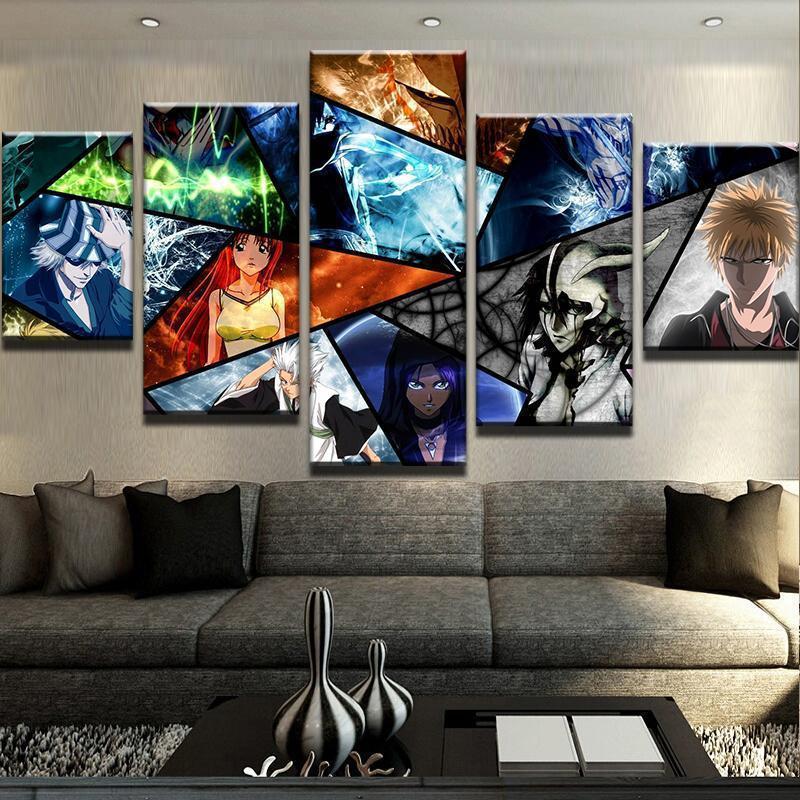 Fairy Tail Shards Anime Canvas Wall Art